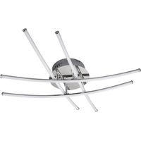 Lindby LED 'Yael' in Argento da Metallo