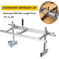 Moulin à scie portable, adapté aux guides-chaînes de 35 à 60 cm, conçu pour la découpe d'arbres, de grumes et de bois d'œuvre.