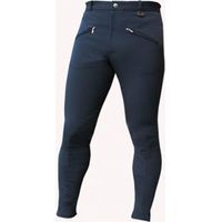 50 IT, Bianco: Pantaloni da equitazione per uomo multistretch con tasche a zip