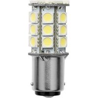 Barthelme 52143015 Voyant de signalisation LED blanc lumière du jour BA15d 10 V/DC, 30 V/DC, 10 V/AC, 18 V/AC 350 lm