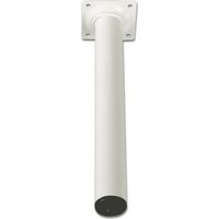 Möbelfüße Tischbeine rund Möbelbeine ø 30 mm Länge 150 mm Stahl weiß