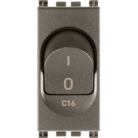 VIMAR - 19405.16.M MT Schalter 1P+N C16 120-230V Metall