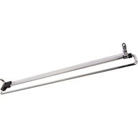 Tringle à vêtements coulissante télescopique pour magasins, dressings, cuisines, salles de bains, bricolage, 450 mm