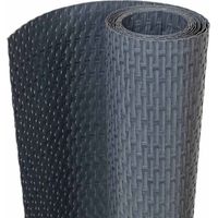 vidaXL Paravent de balcon anthracite 300x80 cm résine tressée