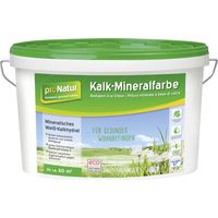 Pronatur Kalk-Mineralfarbe 10 L weiß Wandfarbe