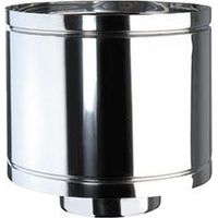 Comignolo In Acciaio Per Stufe A Pellet Doppia Parete 130-180 mm