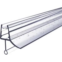 S'AFIELINA Ersatzdichtung Wasserabweiser Duschdichtung Schwallschutz Duschkabine Bad 7-8mm Glas 60cm