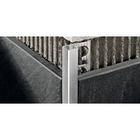 Profilo projolly square alluminio h. 10 mm anotizzato argento barra 2.7 ml