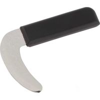 Couteau avec manche ergonomique incurvé
