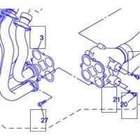 Yamaha 5PW-14623-00 Gasket - YZF-R1 1000 02-03