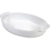 OVALE MEDIO 30x18 CERAMICA BIANCA C00TC3