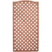 TRALICCIO IN LEGNO BOMBATO RETTANGOLARE - Pannelli: 90x150