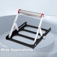 Support de découpe réglable en hauteur de 55 à 135 mm, support auxiliaire multifonction pour trépied, pliable