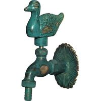 JS VENTIL DE DÉCHARGE NOSTALGIE, AVEC MOTIF CANARD : DN15, 1/2", MS-PATIN.