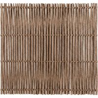 Pannello in nocciolo intrecciato verticalmente – Perfetto per giardino e terrazzo - Altezza 75 X Larghezza 150 cm