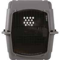 Cage de transport pour chat IATA – Modèle 300 taille intermédiaire – Ventilation 360° – Plastique recyclé – Système de verrouillage sécurisé – Pet Mate