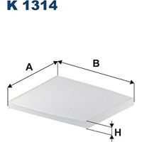 Filtre d'habitacle Filtron K1314