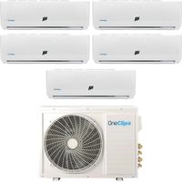 Climatiseur OneClima Penta Split Inverter série PRO 9+9+9+9+9 avec MLT42x5/Y24 R-32 Wi-Fi en option 9000+9000+9000+9000+9000