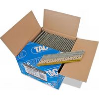 Tacwise – Boîte de 3300 clous annelés extra galvanisés 2,8 x 50 mm – Pour fixation bois extérieur – Compatibles cloueurs pneumatiques 34°