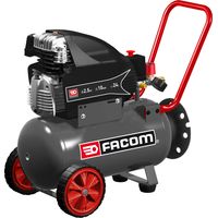 Facom – Compresseur coaxial lubrifié 24 L – Pression 10 bar – Débit d'air 260 L/min – Moteur 2,5 HP – Usage intensif – 427221