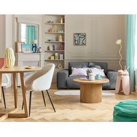 Garance - 2-sitzer einzelsofa - aus cordstoff - dunkelgrau