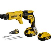18V XR Trockenbauschrauber (2x5,0 Ah) mit TSTAK-Schraubenmagazin - DEWALT DCF620P2K