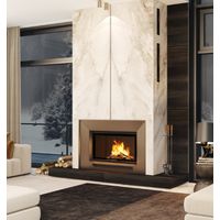 Insert de cheminée SAVEN Energy Up 90x50 Noir (19,0 kW) ECO