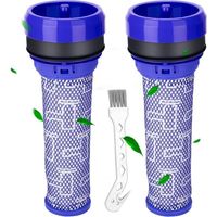 Confezione da 2 filtri pre-motore per aspirapolvere Dyson DC37 DC33C DC39 DC28C DC53 92341301, filtri pre-motore lavabili per aspirapolvere Dyson, 2 filtri e 1 strumento di pulizia (DC39)