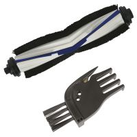 Rowenta ZR740004, Cepillo Turbo Animal y Cabezal Compatible con Robots Aspiradores Explorer Serie 60, Negro/Gris