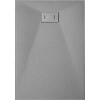 Duschtasse Grau Stein-effekt mod. Strong 70x90 cm