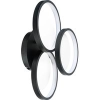 Plafonnier Toolight App1919-C Black Led Black