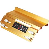 Guide de coupe d'onglet multifonction pour scie à table, dispositif de chanfreinage de carrelage à 45 degrés