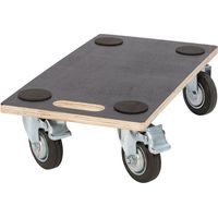 Plataforma con ruedas kreator 580x290mm capacidad 400kg
