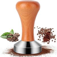 Tasseur à café en acier inoxydable 304, 1 pièce, pour expresso, 51 mm