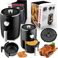 Freidora de aire de 2 litros, 1000 W, potencia FTL1500B