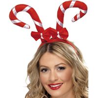 Candy Cane Headband - Red & White - 38327