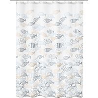 Kleine Wolke Duschvorhang multicolor Sardinas 180 x 200 cm Duschvorhänge