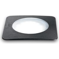 Ideal Lux WAY Spot encastré carré extérieur noir 1x GX53 IP67