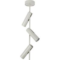 Plafoniera LEDA tonda grigio-beige 3 spot GU10 Sigma