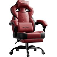 Chaise de bureau ergonomique,Fauteuil Single line,Rouge