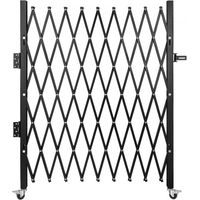 porte de sécurité pliante simple porte pliante 190 × 131 cm(W ×