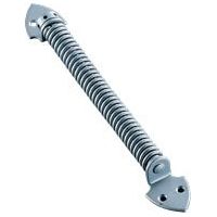 Chiudiporta con molla a spirale N°72 argento lg.222mm - GROOM - 172001