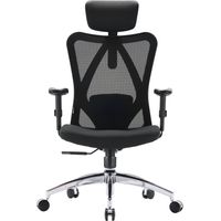 Bürostuhl / Drehstuhl M18-M148 Stoff / Netzstoff schwarz Sihoo