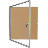 magnetoplan, Vitrine d'affichage SP, liège, capacité 9 x