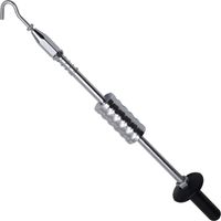 Vidaxl – Marteau à rétreindre et à débosseler 63 cm – Acier au carbone pour carrosserie – Crochet robuste pour bosses critiques – Outil professionnel