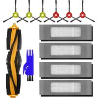 12 Stück Ersatzteile Zubehör für Ecovacs Deebot Ozmo 950 920 N8 /N8 Pro /N8 Pro+ / T8 /T8+/ T8 AIVI /T8 Max /T9 /T9+ yeedi 2 hybrid/vac hybrid/vac Station