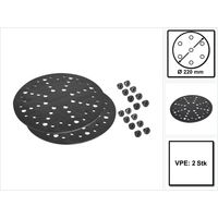 Festool Interface Pad IP STF D220/48-LHS 2 225 2 pz. ( 2x 205418 ) 220 mm per levigatrice a collo lungo PLANEX LHS 2 225 EQ (I)
