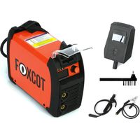 Foxcot – Poste à souder Inverter 145A – Soudage à électrode de 1,6 à 4 mm – Tension monophasée 230V – Réglage précis de l'intensité