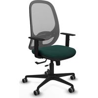 Silla de oficina piqueras y crespo Cilanco gris similpiel verde
