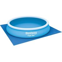 Tapis de sol pour piscine Flowclear 396x396 cm Bestway